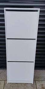 Mooie stevige witte schoenenkast/kast, Ophalen of Verzenden, Zo goed als nieuw