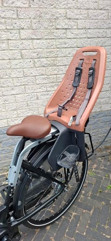 Thule Yepp Maxi achterzitje zadelbuis framebevestiging Bruin beschikbaar voor biedingen