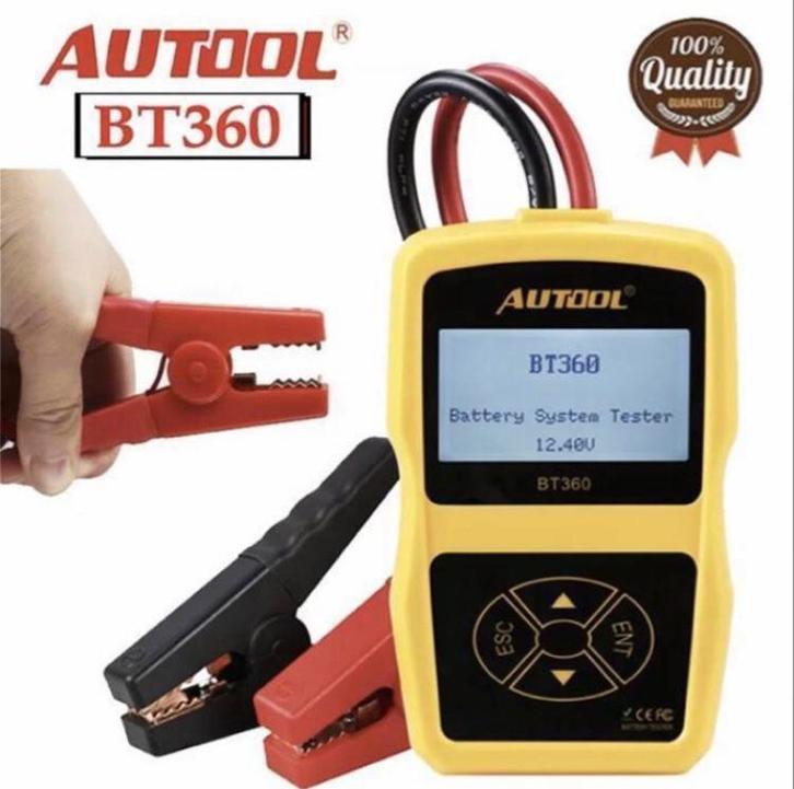 Autool BT-360 Batterij tester Accu tester, Auto diversen, Onderhoudsmiddelen, Ophalen of Verzenden