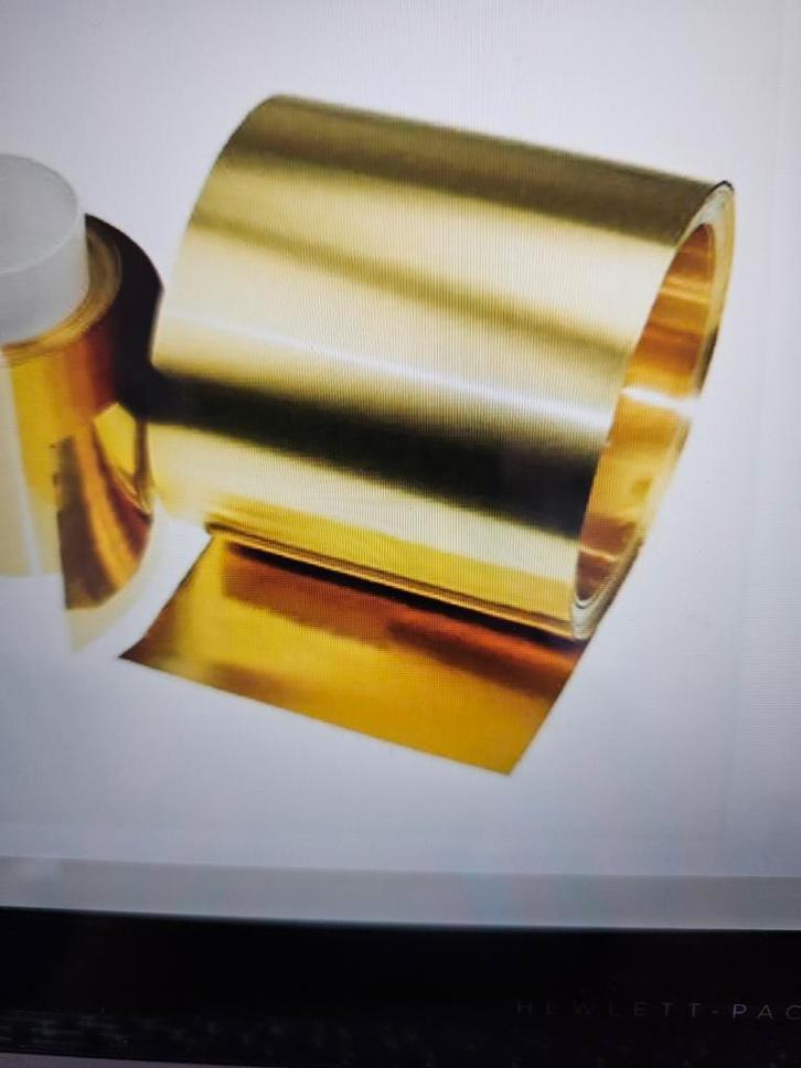 Gold of messing folie Gezocht, Muziek en Instrumenten, Instrumenten | Onderdelen, Gebruikt, Elektrische gitaar, Ophalen of Verzenden