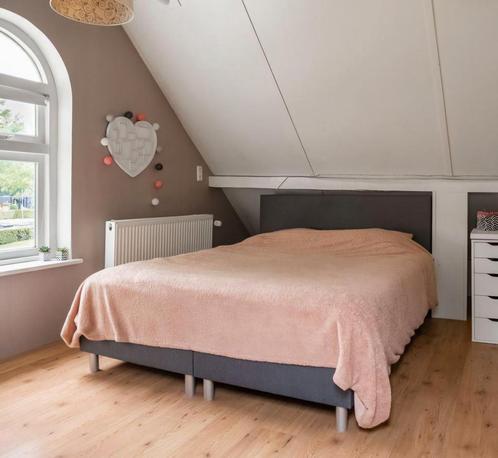 Boxspring  160 x 200 met hoofdbord Leen Bakker Alta 2024, Huis en Inrichting, Slaapkamer | Bedden, Zo goed als nieuw, Tweepersoons