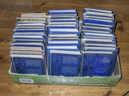 Partij Jules Verne Wonderreizen 40 stuks voor 30 euro, Boeken, Avontuur en Actie, Gelezen, Ophalen