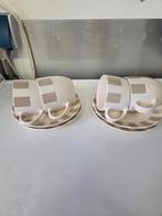 Mooie set kop en schotel 4x, Ophalen, Zo goed als nieuw, Overige stijlen, Kop(pen) en/of Schotel(s)