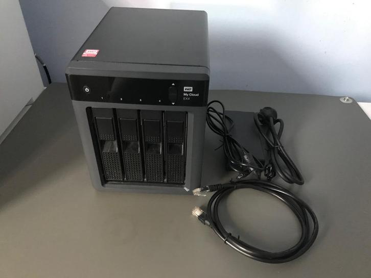 Western Digital My Cloud EX4 / Zonder HDD, Computers en Software, NAS, Zo goed als nieuw, Verzenden