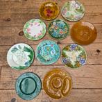 Majolica aardewerk antieke borden, vanaf €10,-, Antiek en Kunst, Antiek | Keramiek en Aardewerk, Ophalen of Verzenden