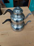 Turkse Theepot - Dubbele Theepot, Antiek en Kunst, Ophalen