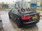 Audi A3 1.8 Tfsi 118KW Cabrio AUTOMAAT. Ambition. S-line, Auto's, 4 cilinders, Cabriolet, USB, Zwart