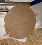 Prachtige ronde eettafel - visgraat, Huis en Inrichting, Tafels | Eettafels, 100 tot 150 cm, -, -, Rond