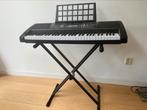 Keyboard (Max music KBI2P) met standaard, Muziek en Instrumenten, Keyboards, 61 toetsen, Aanslaggevoelig, Nieuw, Ophalen