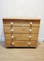 Antieke Engelse commode, ladekast, Antiek en Kunst, Ophalen of Verzenden