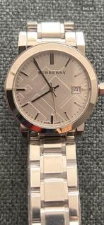 Horloge Burberry, Overige merken, Leer, Staal, Ophalen of Verzenden