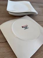 Borden maxwell williams wit golvend, Huis en Inrichting, Keuken | Servies, Ophalen, Zo goed als nieuw, Bord(en), Overige stijlen