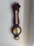 Antieke Barometer met Thermometer, Ophalen of Verzenden, Gebruikt, Barometer