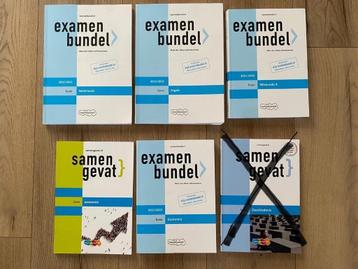 Diverse examenbundels en samengevat HAVO beschikbaar voor biedingen