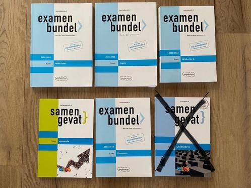 Diverse examenbundels en samengevat HAVO, Boeken, Schoolboeken, Zo goed als nieuw, HAVO, Ophalen