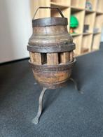 Unieke lampenvoet van oude wielnaaf, Antiek en Kunst, Ophalen