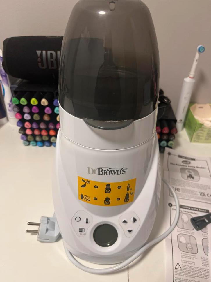 Dr. Brown's Flessenwarmer & Sterilisator, Kinderen en Baby's, Babyvoeding en Toebehoren, Zo goed als nieuw, Flessen- of potjesverwarmer