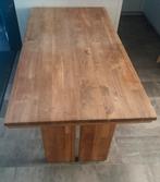 (Onbehandeld) Teak houten eettafel (180cm), Huis en Inrichting, Tafels | Eettafels, Ophalen, Teakhout, 50 tot 100 cm, Zo goed als nieuw