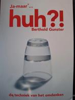 Berthold Gunster - Huh?!, Ophalen of Verzenden, Zo goed als nieuw, Berthold Gunster