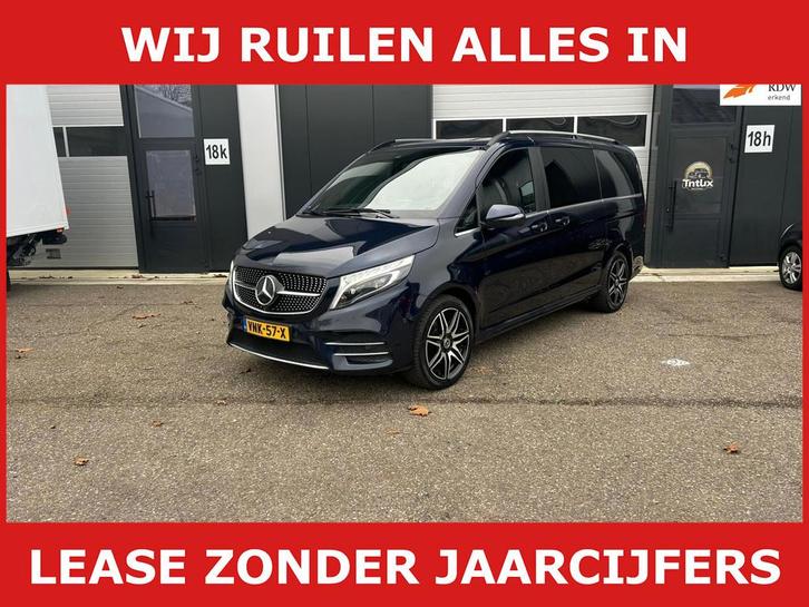 Mercedes-Benz V-klasse 300d Lang DC amg avantgarde 239/pk, Auto's, Bestelauto's, Bedrijf, Te koop, 360° camera, ABS, Airbags, Airconditioning