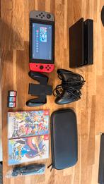 Nintendo Switch Compleet + Games & Accessoires, Avontuur en Actie, Gebruikt, Eén computer, Ophalen of Verzenden