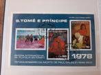 Sao Tomé en Principe 1978, schilderijen, Ophalen of Verzenden, Overige landen, Gestempeld