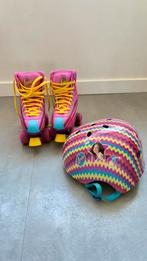 Disney Soy Luna rolschaatsen maat 34/35 & helm maat m, Kinderen en Baby's, Speelgoed | Buiten | Rolschaatsen, Ophalen of Verzenden