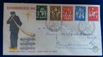 Eerste Dag Envelop Nr 49  1961, Ophalen of Verzenden, Beschreven, Nederland