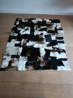 Patchwork koeienhuid kleed, Huis en Inrichting, Stoffering | Tapijten en Kleden, 100 tot 150 cm, Ophalen of Verzenden, Zo goed als nieuw