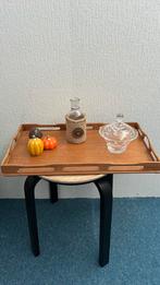 Vintage  Dienblad, Ophalen of Verzenden, Zo goed als nieuw, Rechthoekig, Hout