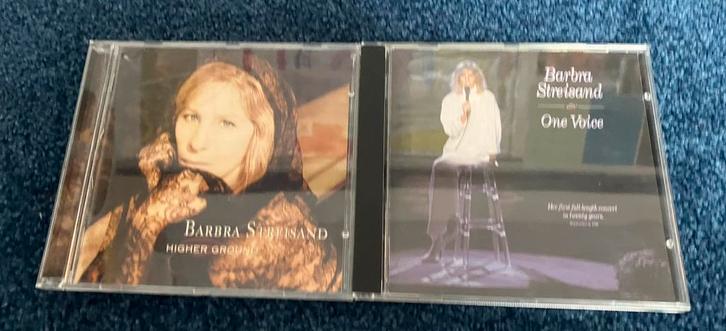 Barbra Streisand, Higher Ground en One Voice, Cd's en Dvd's, Cd's | Pop, Zo goed als nieuw, 1980 tot 2000, Ophalen