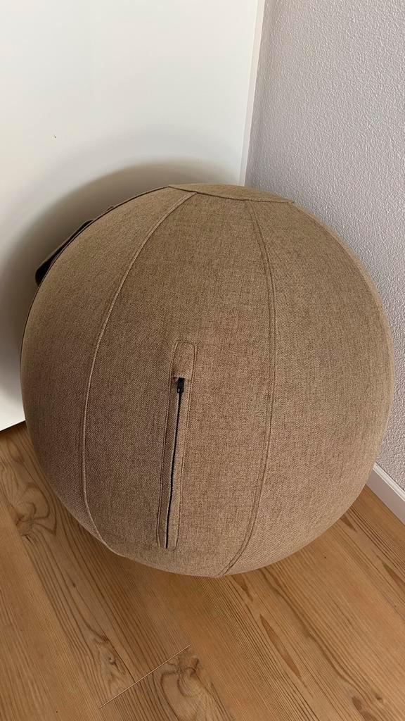 Wobblez Zitbal 65cm - Olive Kleur, Huis en Inrichting, Bureaustoelen, Zo goed als nieuw, Groen, Ophalen of Verzenden