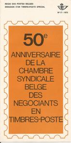 FDC 17/1973 BELGIË 13-10-73 50 jaar B.S.K.P.H. 10 Fr (FR), Postzegels en Munten, Postzegels | Europa | België, Met stempel, Gestempeld