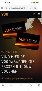 2 VUE film kaarten, Verzenden, Nieuw, Foto of Kaart
