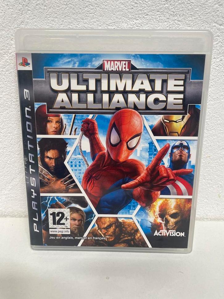 Marvel Ultimate Alliance - PS3, Spelcomputers en Games, Games | Sony PlayStation 3, Zo goed als nieuw, Avontuur en Actie, 2 spelers