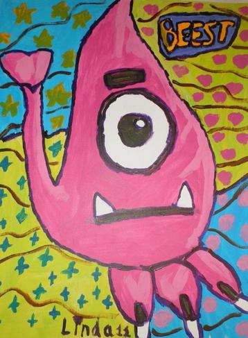 schilderij Beest (11) beschikbaar voor biedingen