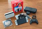 Nintendo Switch OLED | Incl Pro Controller, case en 256Gb SD, Ophalen, Gebruikt, Met 1 controller, Switch OLED
