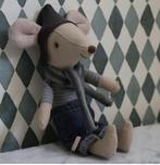 Maileg grote broer motor muis – nieuwstaat!, Ophalen of Verzenden, Zo goed als nieuw, Popje