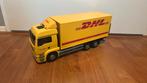 DHL Speelgoedvrachtwagen + trailer, Ophalen of Verzenden, Zo goed als nieuw, Bus of Vrachtwagen