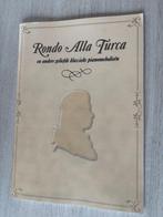 pianoboek Rondo Alla Turca, Klassiek, Les of Cursus, Ophalen of Verzenden, Zo goed als nieuw