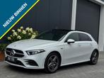 Mercedes-Benz A-klasse 250 e AMG Line FULL PANO SFEER ECC PD, Automaat, Gebruikt, 4 cilinders, Leder en Stof
