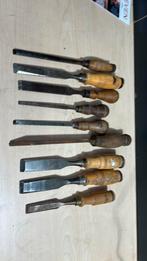 9x nooitgedagt beitels, Antiek en Kunst, Antiek | Gereedschap en Instrumenten, Ophalen of Verzenden