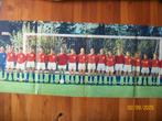 Nederlands Elftal uitklapposter Revue seizoen 1965-1966, Verzenden, Gebruikt, Poster, Plaatje of Sticker