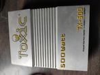 Versterker Toxic 500 W, Auto diversen, Ophalen of Verzenden, Zo goed als nieuw