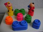 10del bumba blokkenset met bumba en bumbalu van soort rubber, Ophalen of Verzenden, Zo goed als nieuw, Overige typen