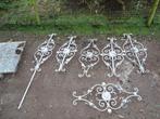 6 maal ornament uit kerk in belgië rooster uit balustrade, Ophalen