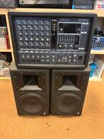 Yamaha EMX62M Powered Mixer met Speakers, Muziek en Instrumenten, Ophalen of Verzenden, Gebruikt, Minder dan 500 watt, P.A.