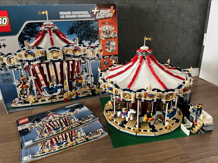 Lego 10196 grand carousel, Kinderen en Baby's, Speelgoed | Duplo en Lego, Gebruikt, Lego, Complete set, Ophalen