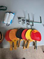 Tafeltennis Assortiment: Batjes, Net, Ballen, Sport en Fitness, Tafeltennis, Ophalen