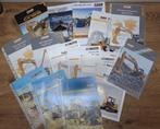 Case/Poclain folders A4  17x, Gelezen, Folder, Case/Poclain, Ophalen of Verzenden
